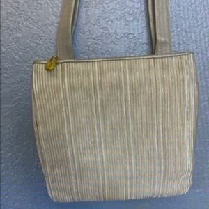 VINTAGE NEW CREAM TEXTURED PURSE